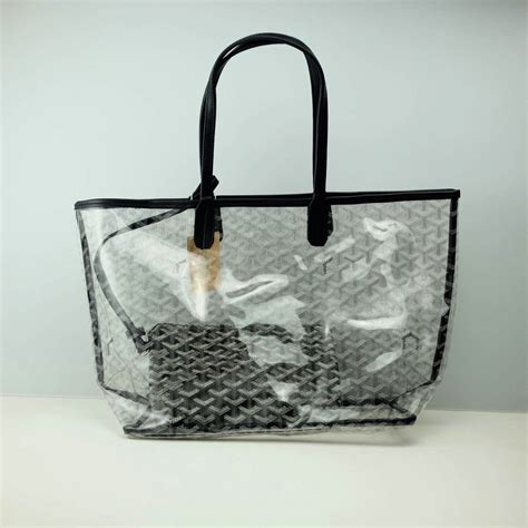 goyard clear tote|goyard tote where to buy.